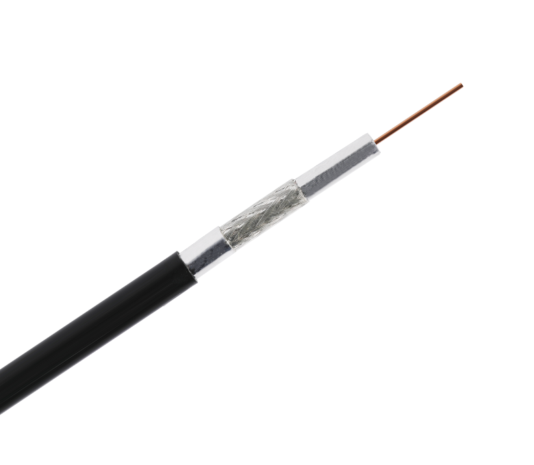 کابل کواکسیال 75 اهم سری RG6TF-Tri-Shield با ژله