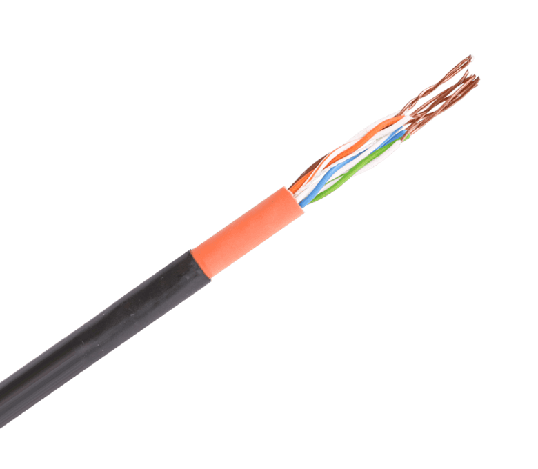 کابل شبکه CAT5e U/UTP رده کابل