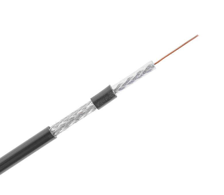 کابل کواکسیال استاندارد 75 اهم سری RG6 - یک نوار و نوار