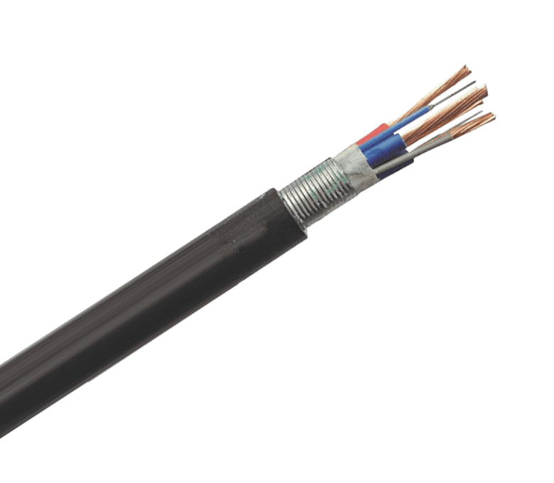 کابل کامپوزیت فوتوالکتریک GDFTZS-24B1+4×BVR6.0mm